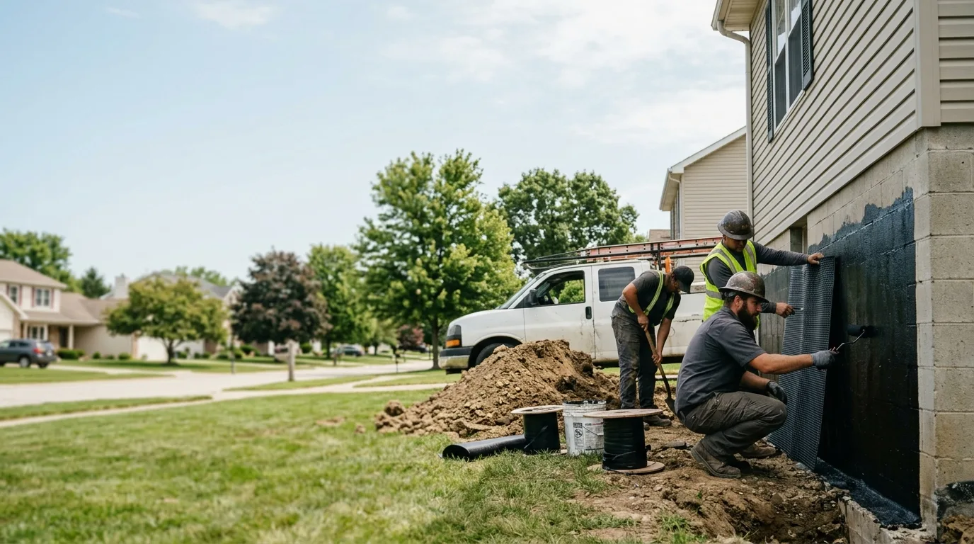 Basement Waterproofing in Crescent City, IL near me